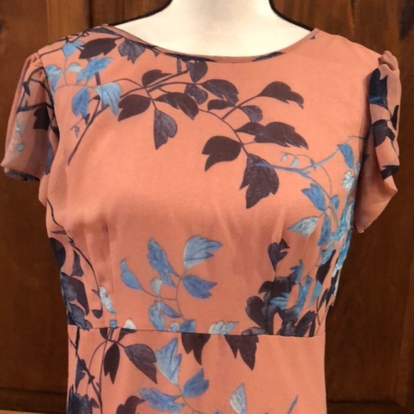 NEW Iren Klairie Floral Silk Blend Dress - Picture 3 of 6